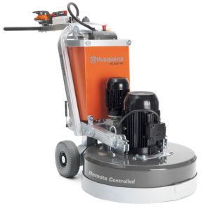 Husqvarna PG 820 RC remote-controlled concrete floor grinder from Dy Concrete Pumps