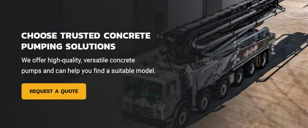 choose trusted concrete pumping solutions