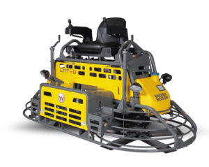 Wacker Neuson CRT 48-PS ride on trowel available from DY Concrete Pumps