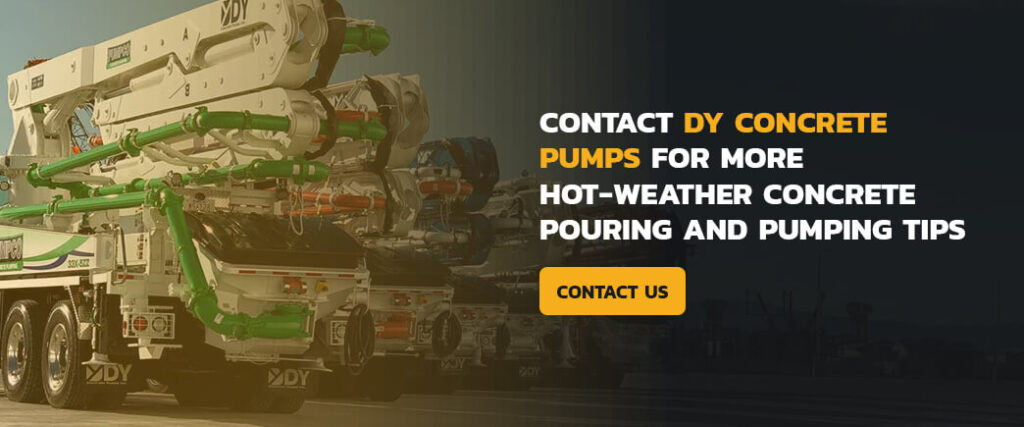 contact DY Concrete Pumps 