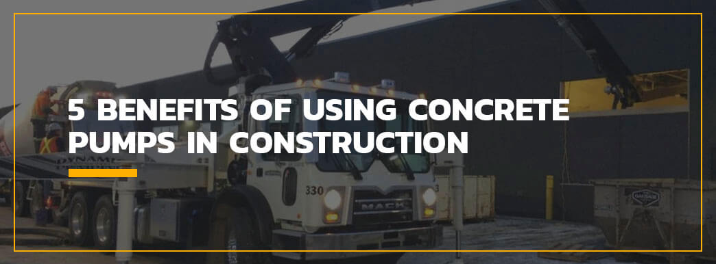 benefits of using a DY concrete pump in construction